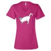 Women’s Relaxed Jersey V-Neck Tee Thumbnail