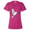 Women’s Relaxed Jersey V-Neck Tee Thumbnail