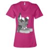Women’s Relaxed Jersey V-Neck Tee Thumbnail