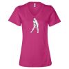 Women’s Relaxed Jersey V-Neck Tee Thumbnail