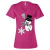 Women’s Relaxed Jersey V-Neck Tee Thumbnail