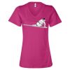 Women’s Relaxed Jersey V-Neck Tee Thumbnail