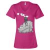 Women’s Relaxed Jersey V-Neck Tee Thumbnail