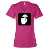 Women’s Relaxed Jersey V-Neck Tee Thumbnail
