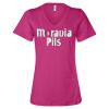 Women’s Relaxed Jersey V-Neck Tee Thumbnail