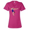 Women’s Relaxed Jersey V-Neck Tee Thumbnail