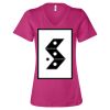 Women’s Relaxed Jersey V-Neck Tee Thumbnail