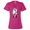 Women’s Relaxed Jersey V-Neck Tee Thumbnail