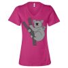 Women’s Relaxed Jersey V-Neck Tee Thumbnail