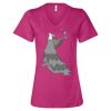 Women’s Relaxed Jersey V-Neck Tee Thumbnail