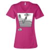 Women’s Relaxed Jersey V-Neck Tee Thumbnail