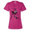 Women’s Relaxed Jersey V-Neck Tee Thumbnail