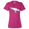 Women’s Relaxed Jersey V-Neck Tee Thumbnail