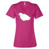 Women’s Relaxed Jersey V-Neck Tee Thumbnail