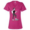 Women’s Relaxed Jersey V-Neck Tee Thumbnail