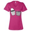 Women’s Relaxed Jersey V-Neck Tee Thumbnail