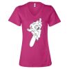 Women’s Relaxed Jersey V-Neck Tee Thumbnail