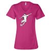 Women’s Relaxed Jersey V-Neck Tee Thumbnail