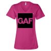Women’s Relaxed Jersey V-Neck Tee Thumbnail