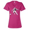 Women’s Relaxed Jersey V-Neck Tee Thumbnail