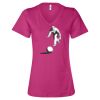 Women’s Relaxed Jersey V-Neck Tee Thumbnail