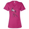 Women’s Relaxed Jersey V-Neck Tee Thumbnail