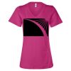 Women’s Relaxed Jersey V-Neck Tee Thumbnail