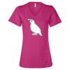 Women’s Relaxed Jersey V-Neck Tee Thumbnail