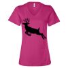 Women’s Relaxed Jersey V-Neck Tee Thumbnail