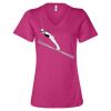 Women’s Relaxed Jersey V-Neck Tee Thumbnail