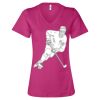 Women’s Relaxed Jersey V-Neck Tee Thumbnail