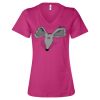 Women’s Relaxed Jersey V-Neck Tee Thumbnail