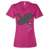 Women’s Relaxed Jersey V-Neck Tee Thumbnail