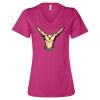 Women’s Relaxed Jersey V-Neck Tee Thumbnail