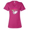 Women’s Relaxed Jersey V-Neck Tee Thumbnail