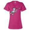 Women’s Relaxed Jersey V-Neck Tee Thumbnail