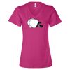 Women’s Relaxed Jersey V-Neck Tee Thumbnail