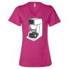 Women’s Relaxed Jersey V-Neck Tee Thumbnail