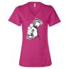 Women’s Relaxed Jersey V-Neck Tee Thumbnail