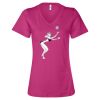 Women’s Relaxed Jersey V-Neck Tee Thumbnail
