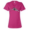 Women’s Relaxed Jersey V-Neck Tee Thumbnail