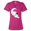 Women’s Relaxed Jersey V-Neck Tee Thumbnail