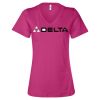 Women’s Relaxed Jersey V-Neck Tee Thumbnail