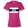 Women’s Relaxed Jersey V-Neck Tee Thumbnail