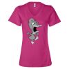 Women’s Relaxed Jersey V-Neck Tee Thumbnail