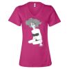 Women’s Relaxed Jersey V-Neck Tee Thumbnail