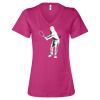 Women’s Relaxed Jersey V-Neck Tee Thumbnail