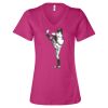 Women’s Relaxed Jersey V-Neck Tee Thumbnail