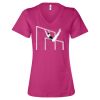Women’s Relaxed Jersey V-Neck Tee Thumbnail