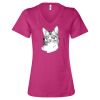 Women’s Relaxed Jersey V-Neck Tee Thumbnail